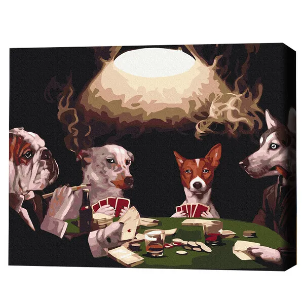 Pictură pe numere 40*50 cm (în cutie) – Bluff-ul
