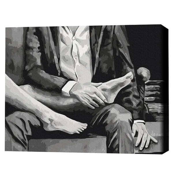 Pictură pe numere 40*50 cm (în cutie) – Limbajul corpului 2