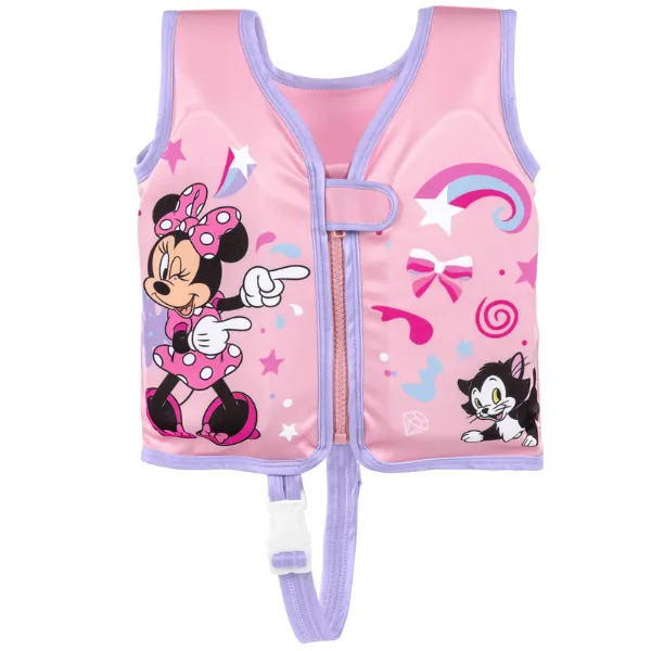 Bestway Vestă de înot din material textil „Minnie Mouse”, 51x26x34 cm, 1-3 ani