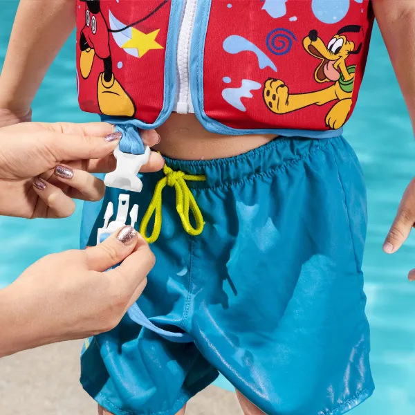 Bestway Vestă de înot din material textil „Mickey Mouse”, 51x26x34 cm, 1-3 ani
