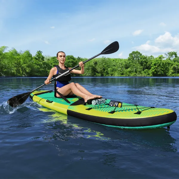 SUP - placă 2 în 1 Freesoul Tech Convertible 340 х 89 х 15 cm cu cu scaun, vâslă, pompă