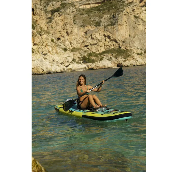 SUP - placă 2 în 1 Freesoul Tech Convertible 340 х 89 х 15 cm cu cu scaun, vâslă, pompă