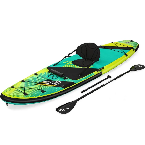 SUP - placă 2 în 1 Freesoul Tech Convertible 340 х 89 х 15 cm cu cu scaun, vâslă, pompă