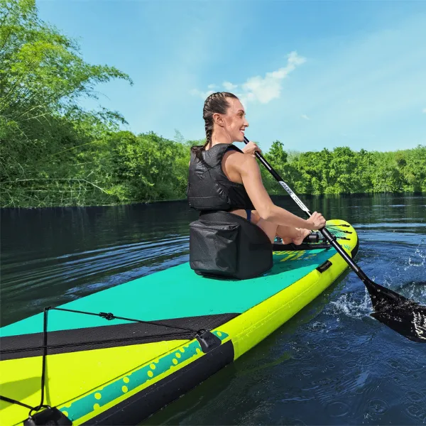 SUP - placă 2 în 1 Freesoul Tech Convertible 340 х 89 х 15 cm cu cu scaun, vâslă, pompă