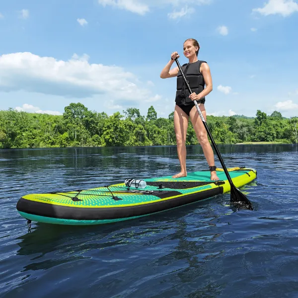 SUP - placă 2 în 1 Freesoul Tech Convertible 340 х 89 х 15 cm cu cu scaun, vâslă, pompă