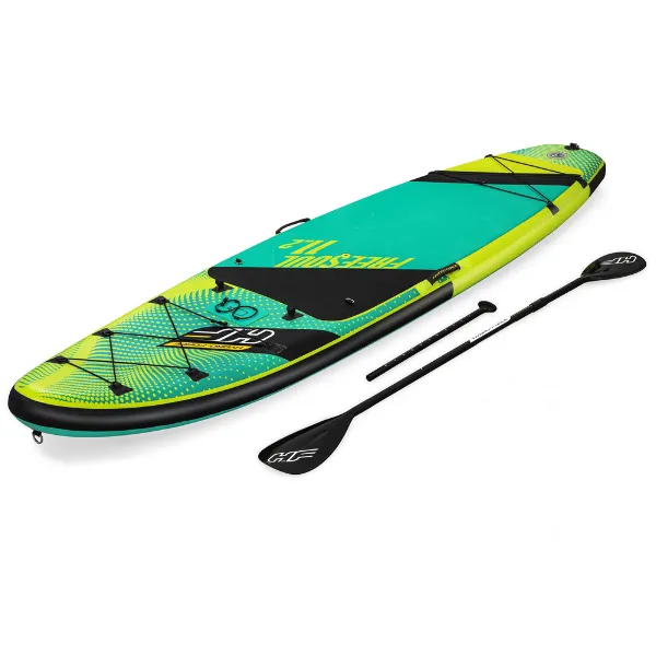 SUP - placă 2 în 1 Freesoul Tech Convertible 340 х 89 х 15 cm cu cu scaun, vâslă, pompă