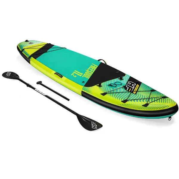 SUP - placă 2 în 1 Freesoul Tech Convertible 340 х 89 х 15 cm cu cu scaun, vâslă, pompă