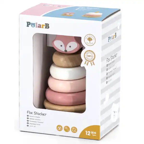 Piramidă din lemn „Vulpea”