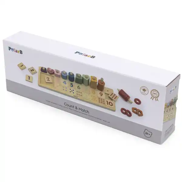 Развивающая деревянная игрушка "Цифры и счет"