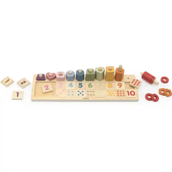 Развивающая деревянная игрушка "Цифры и счет"