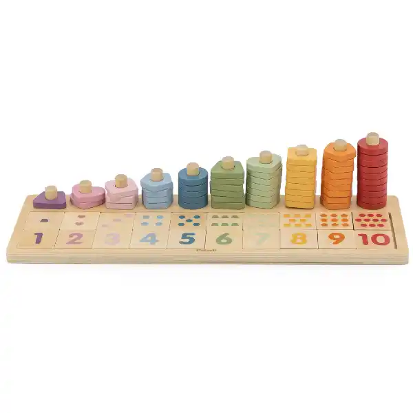 Развивающая деревянная игрушка "Цифры и счет"