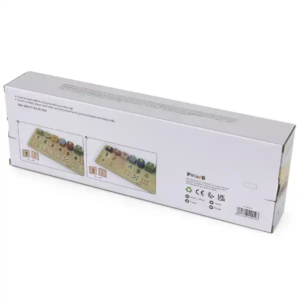 Развивающая деревянная игрушка "Цифры и счет"