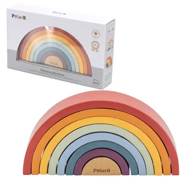 Развивающая игра-балансир "Радужная расстановка"