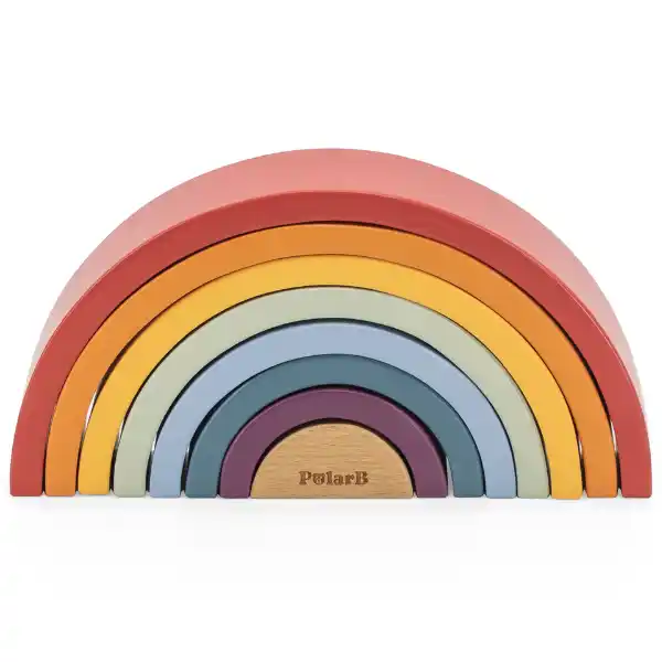 Развивающая игра-балансир "Радужная расстановка"