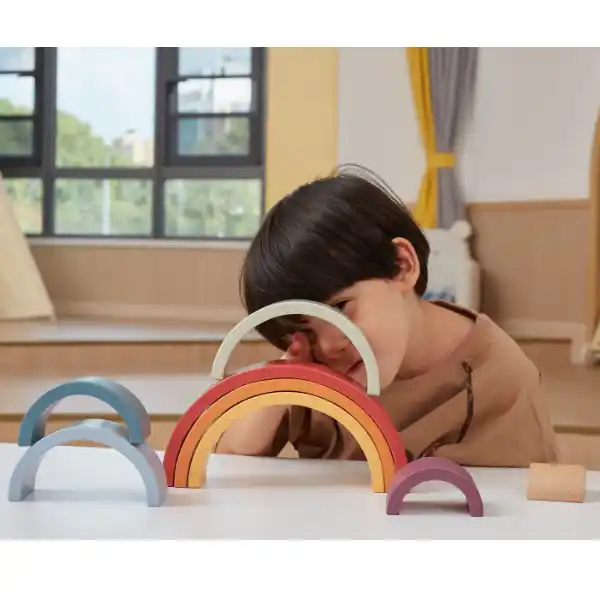 Развивающая игра-балансир "Радужная расстановка"