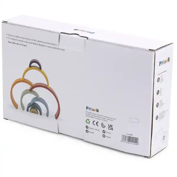 Развивающая игра-балансир "Радужная расстановка"