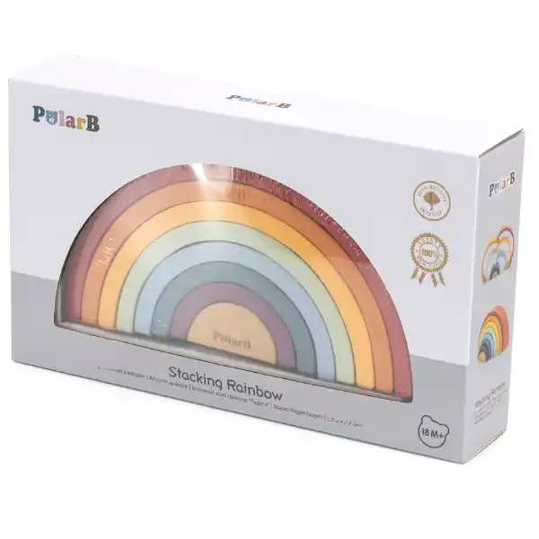 Развивающая игра-балансир "Радужная расстановка"