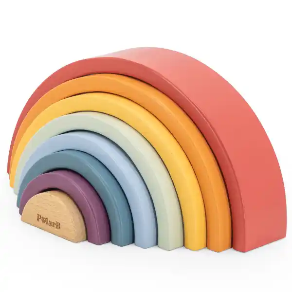 Развивающая игра-балансир "Радужная расстановка"