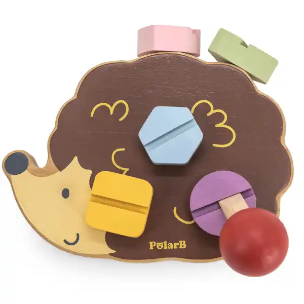 Сортер "Ёжик с шурупами и отверткой"