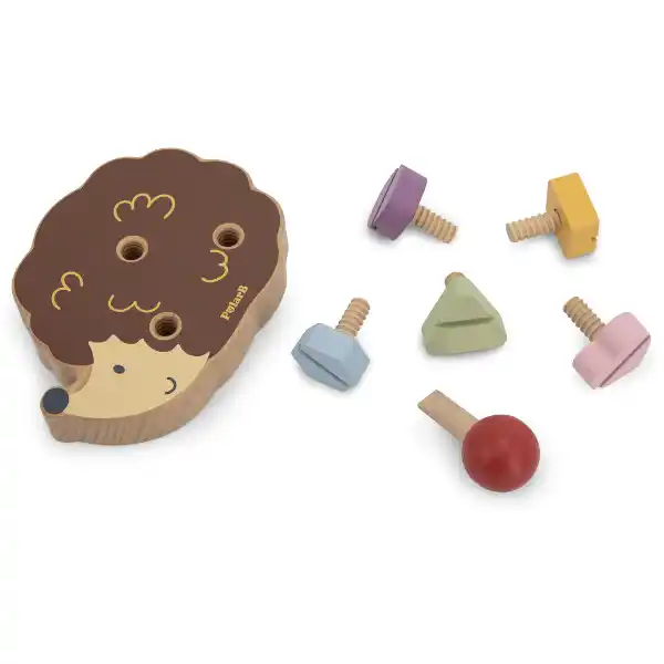 Сортер "Ёжик с шурупами и отверткой"