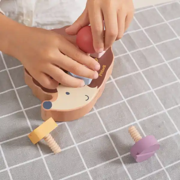 Сортер "Ёжик с шурупами и отверткой"