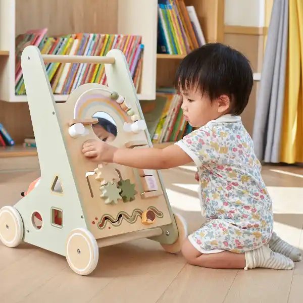 Каталка-ходунки c бизибордом