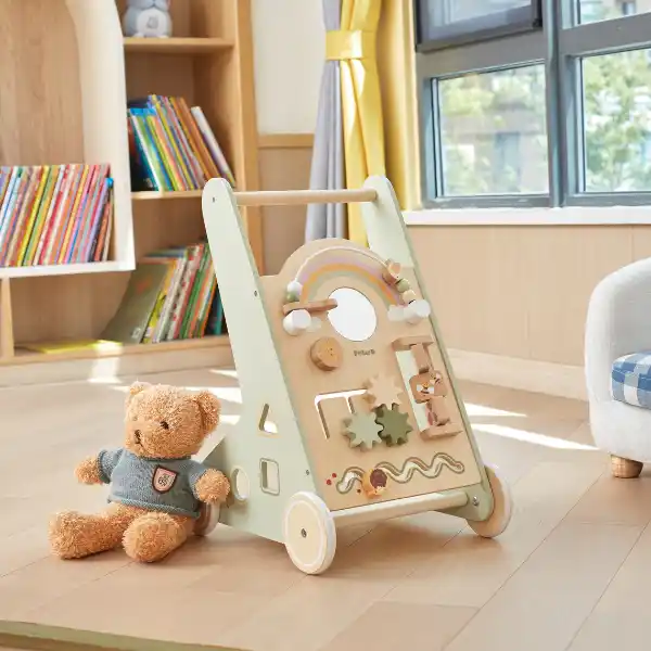 Каталка-ходунки c бизибордом