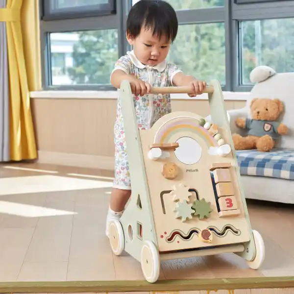 Каталка-ходунки c бизибордом