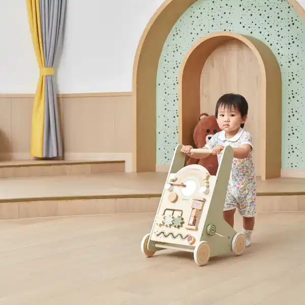 Каталка-ходунки c бизибордом