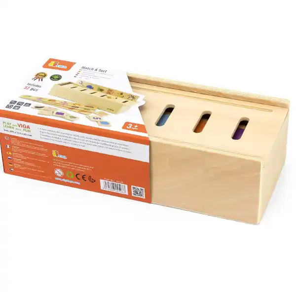 Деревянная игра-сортер "Найди совпадения"