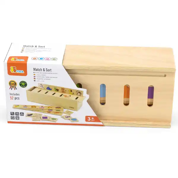 Деревянная игра-сортер "Найди совпадения"