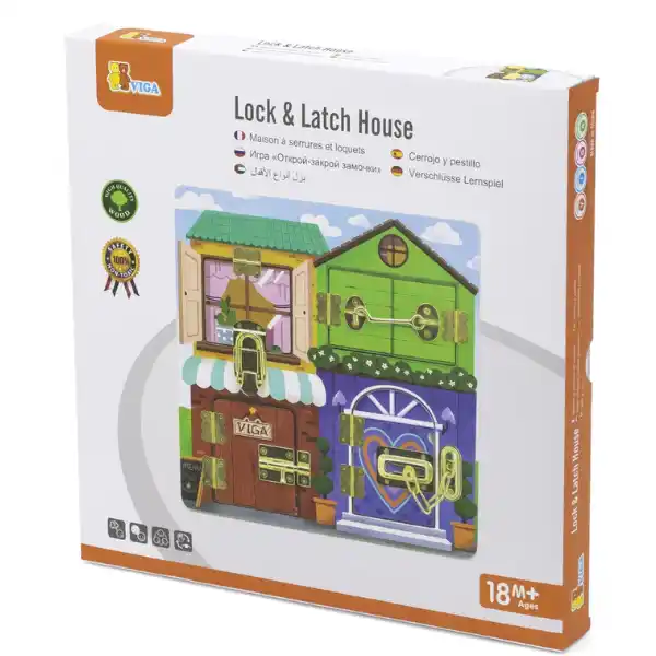 Бизиборд (настенный) "Открой-закрой замочки"