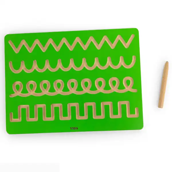 Деревянная доска для подготовки руки к письму