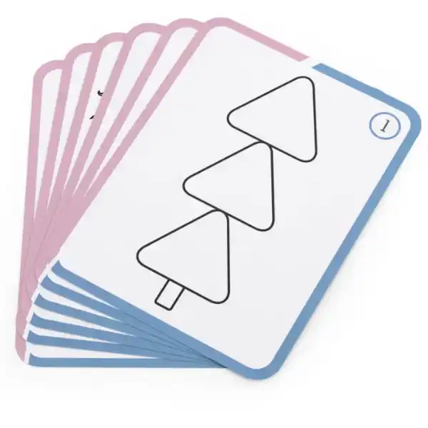 Joc de sortare din lemn „Figuri”