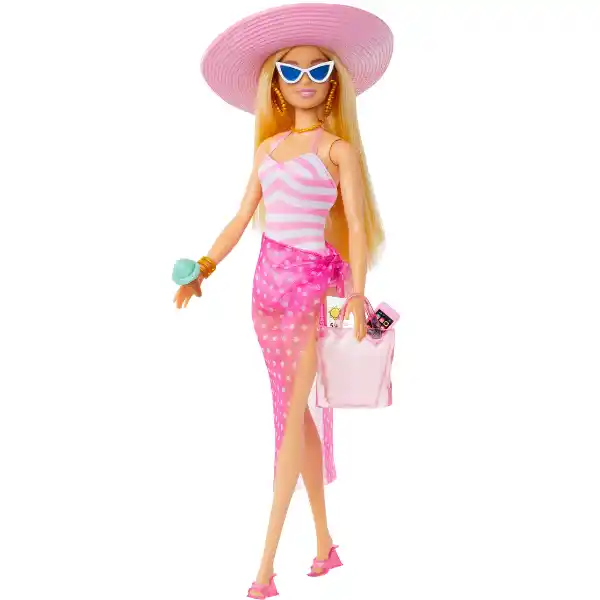 Set de joc Barbie „Plimbare pe plajă”
