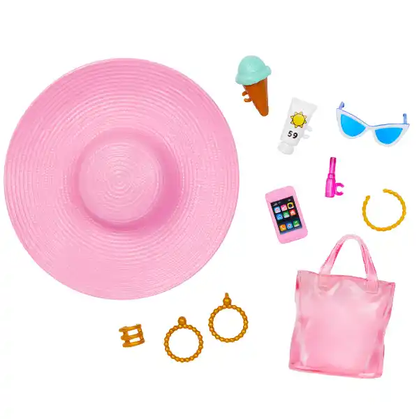 Set de joc Barbie „Plimbare pe plajă”