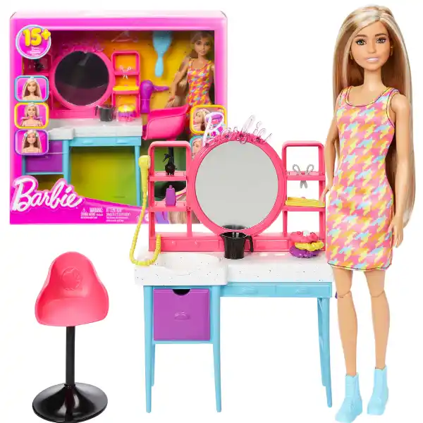 Игровой набор Barbie "Парикмахерская"