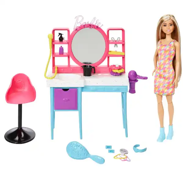 Игровой набор Barbie "Парикмахерская"