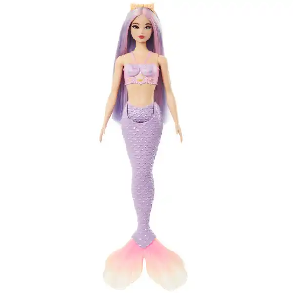 Papușa Barbie Dreamtopia „Sirena cu păr multicolor”, 4 modele