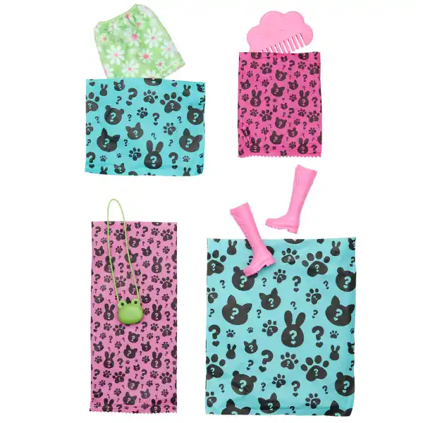 Păpușa Barbie Cutie Reveal „Сățeluș în costum de broască de pluș”