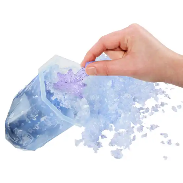 Set Surpriză Disney Frozen Ice Reveal cu gel de gheață Squishy, 6 modele, 4 modele