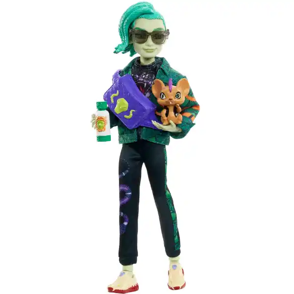Set de joc Monster High ” Deuce Gorgon și Perseus”, cu accesorii