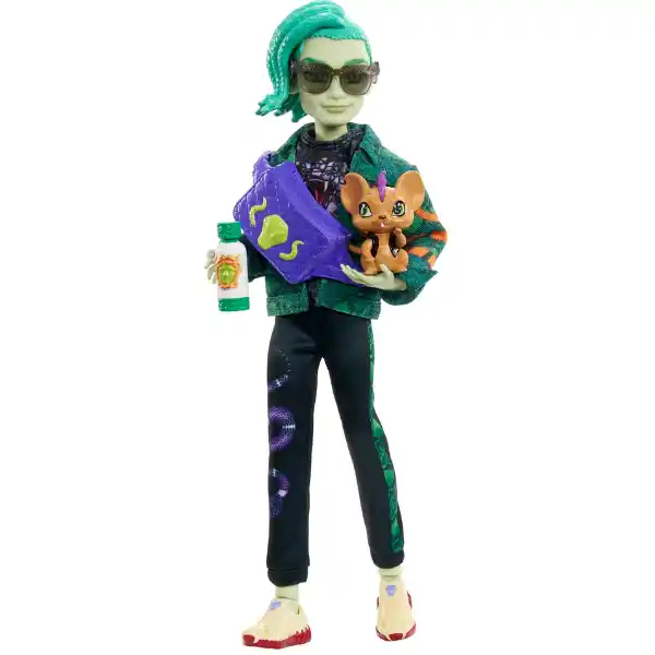 Set de joc Monster High ” Deuce Gorgon și Perseus”, cu accesorii