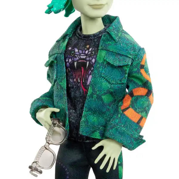 Set de joc Monster High ” Deuce Gorgon și Perseus”, cu accesorii