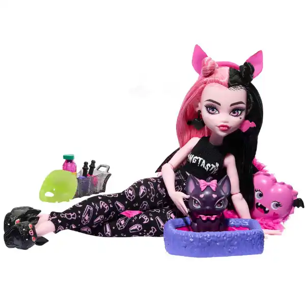 Игровой набор Monster High Creepover Party "Дракулаура и Граф Фэбулус"