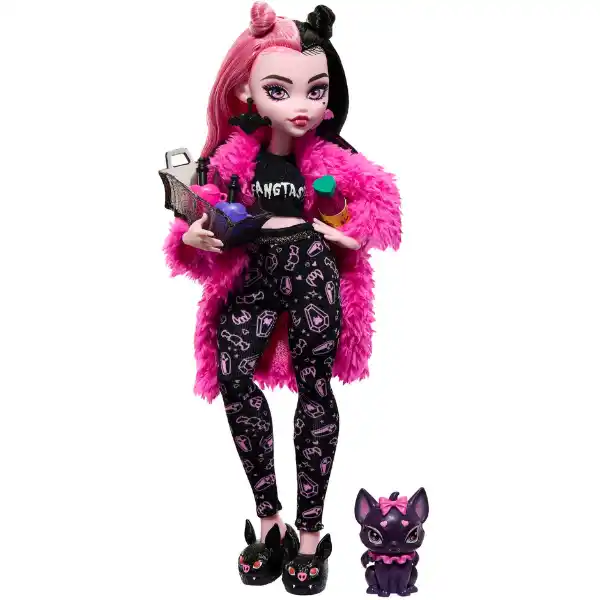 Игровой набор Monster High Creepover Party "Дракулаура и Граф Фэбулус"