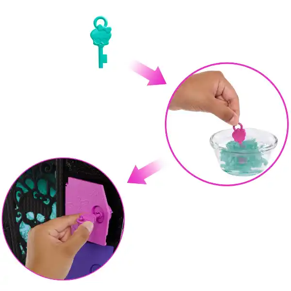 Игровой набор Monster High Neon Fright " Твайла и Секреты в ее шкафу "