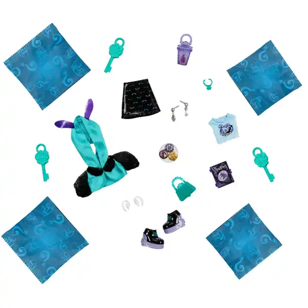 Игровой набор Monster High Neon Fright " Твайла и Секреты в ее шкафу "