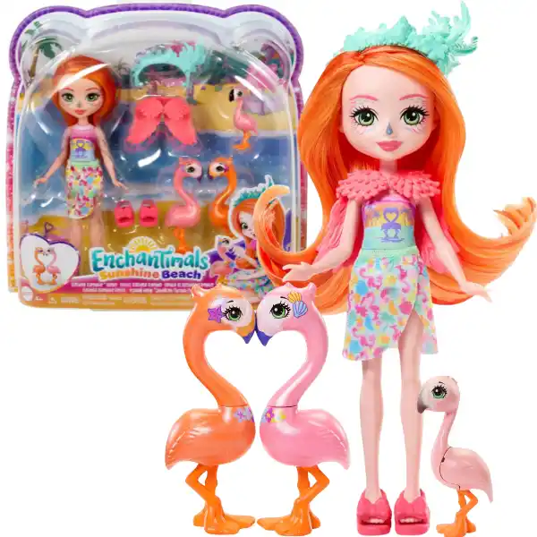 Enchantimals Набор "Семья фламинго Флоринды"