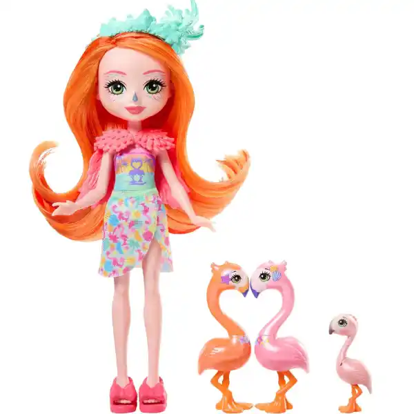 Enchantimals Набор "Семья фламинго Флоринды"